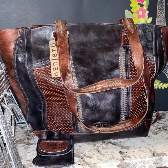 bed stu bag amelie black rustic/ teak rustic - Picture 2 of 10